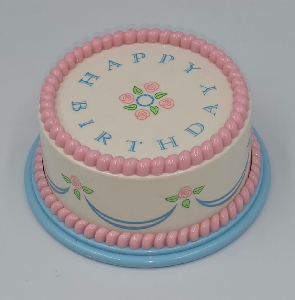 Bitty Baby Musical Birthday Cake 1995 Pleasant Co. American Girl DOES NOT WORK